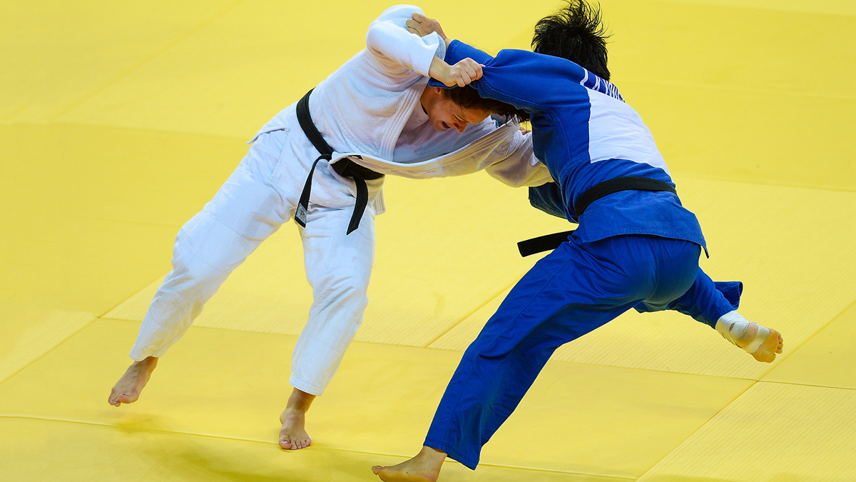 Judo Telma Monteiro Julia Kowalczyk Leichtgewicht Frauen 57kg Eliminierungsrunde Der 16 Olympia Tokio 2021